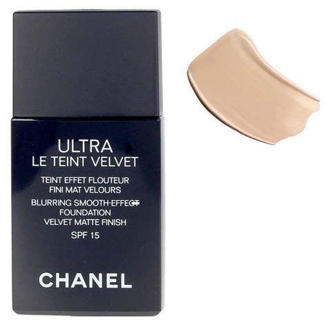 chanel teint velvet|Chanel ultra le teint velvet.